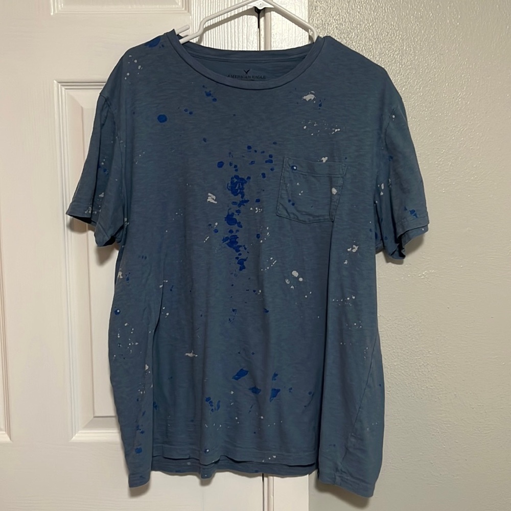 American Eagle Paint Splatter T-Shirt